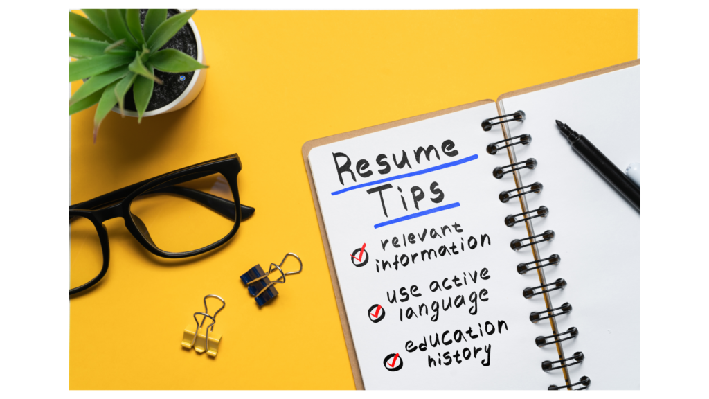 Resume Tips to Land Your Dream Job.